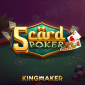 5 Card Poker at taya365 original apk casino